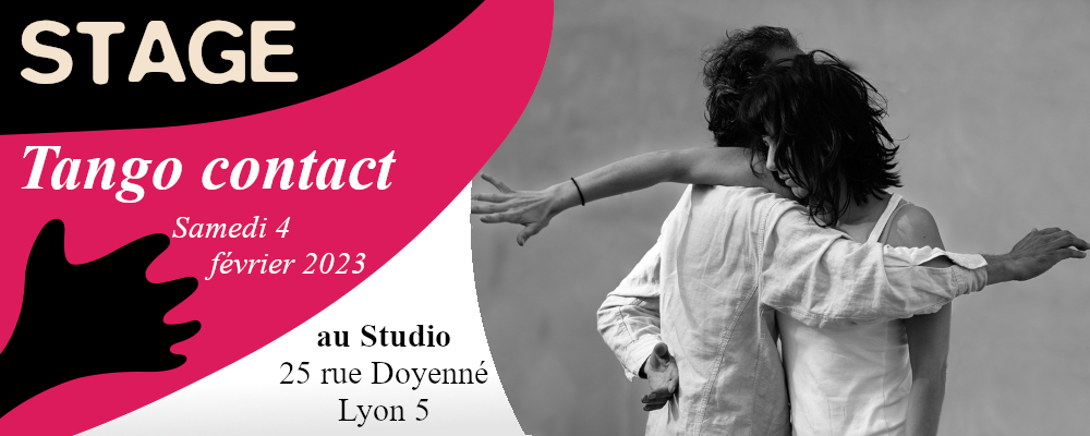 Read more about the article Stage de Tango-Contact samedi 4 février 2023