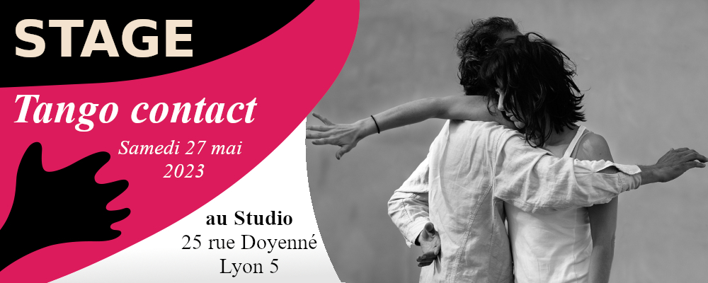 You are currently viewing Stage de Tango-Contact samedi 27 mai 2023 avec Laurence Roy et Fabrizio Chiodetti