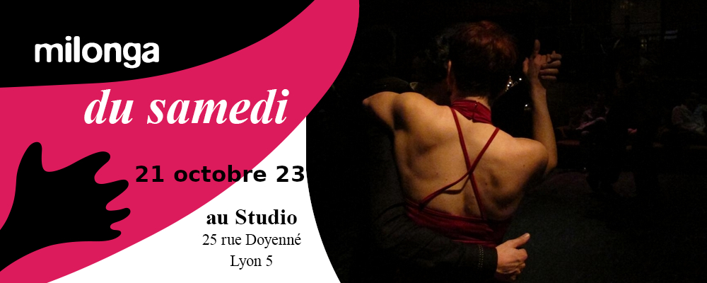 Milonga du Samedi 21 octobre 23