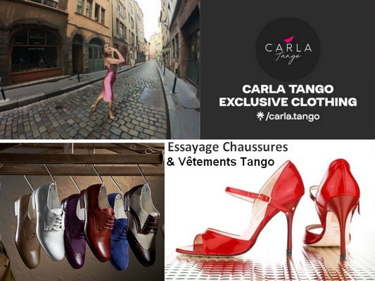 Read more about the article Essayage/Vente de vêtement Carla Tango et Chaussures Mme Pivot Ven. 6 octobre