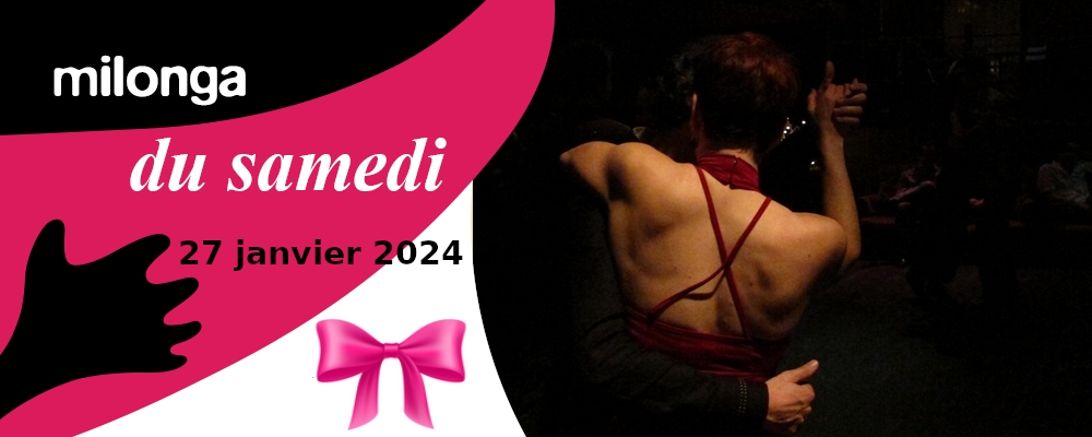 Milonga du Samedi 27 janvier 2024 à thème: Nœuds et Papillons