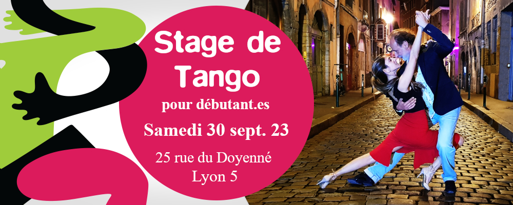 Stage de Tango samedi 30 septembre 2023 avec Florencia Marioni et Fabrizio Chiodetti